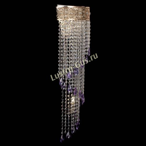 Бра Восток каскад №2 фиолетовая в Кирове Гусь Хрустальный