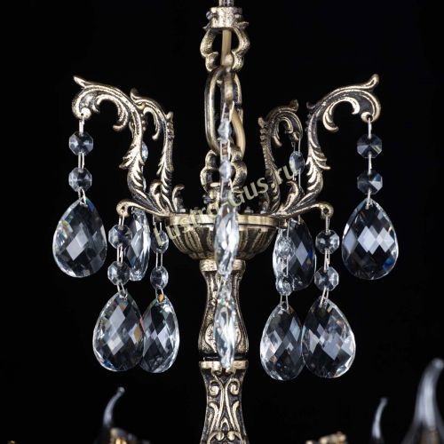 Люстра бронзовая Афина №1 баден в Кирове Гусь Хрустальный