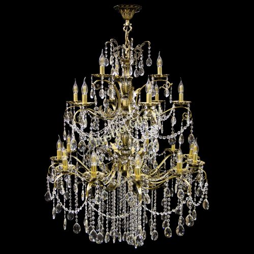 Люстра бронзовая Афина №21 в Кирове Гусь Хрустальный