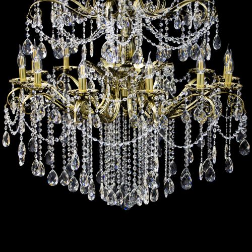 Люстра бронзовая Афина №21 в Кирове Гусь Хрустальный