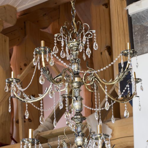 Люстра бронзовая Афина №35 в Кирове Гусь Хрустальный