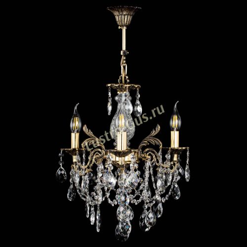 Люстра бронзовая Алфея №3/1 Баден в Кирове Гусь Хрустальный