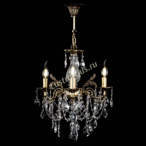 Люстра бронзовая Алфея №3/1 Баден в Кирове Гусь Хрустальный