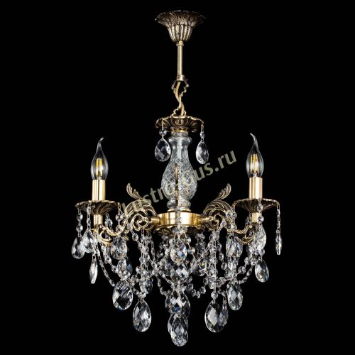 Люстра бронзовая Алфея №3/1 Баден в Кирове Гусь Хрустальный