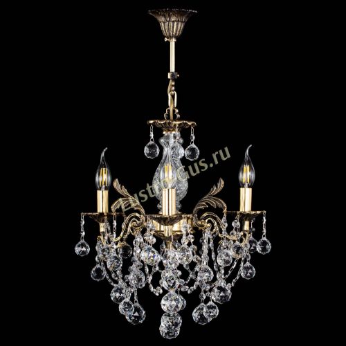 Люстра бронзовая Алфея №3/1 Шар в Кирове Гусь Хрустальный