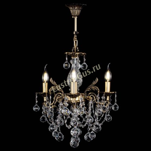 Люстра бронзовая Алфея №3/1 Шар в Кирове Гусь Хрустальный
