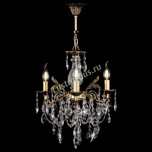 Люстра бронзовая Алфея №3/1 Журавлик в Кирове Гусь Хрустальный