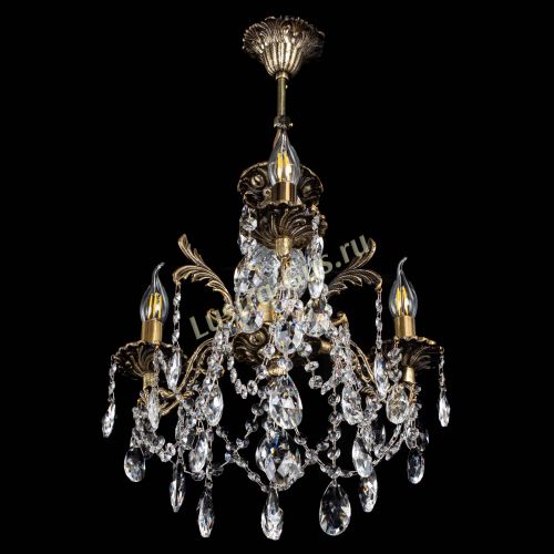 Люстра бронзовая Алфея №3/1 Журавлик в Кирове Гусь Хрустальный