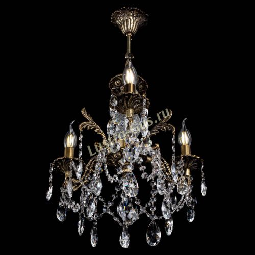 Люстра бронзовая Алфея №3/1 Журавлик в Кирове Гусь Хрустальный