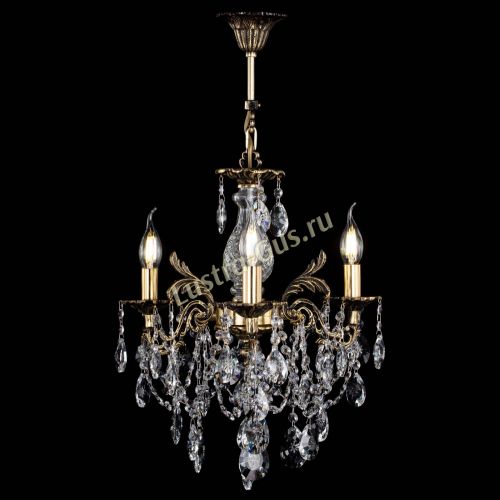 Люстра бронзовая Алфея №3/1 Звездочка в Кирове Гусь Хрустальный