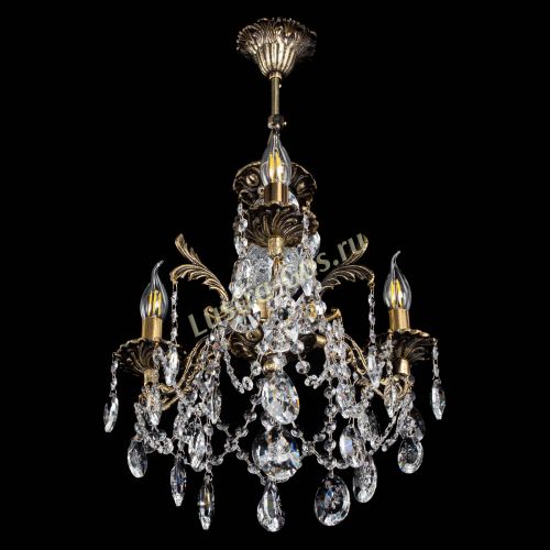 Люстра бронзовая Алфея №3/1 Звездочка в Кирове Гусь Хрустальный