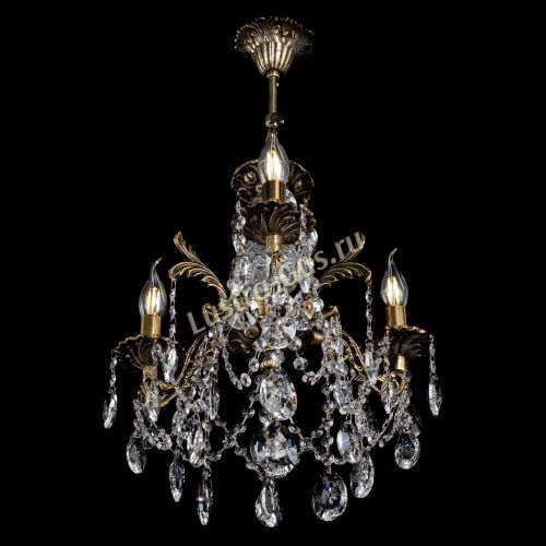 Люстра бронзовая Алфея №3/1 Звездочка в Кирове Гусь Хрустальный