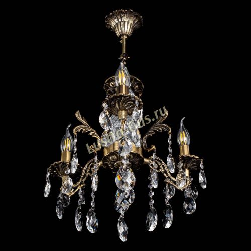 Люстра бронзовая Алфея №3/2 Баден в Кирове Гусь Хрустальный