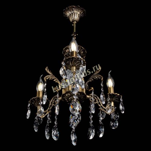Люстра бронзовая Алфея №3/2 Баден в Кирове Гусь Хрустальный