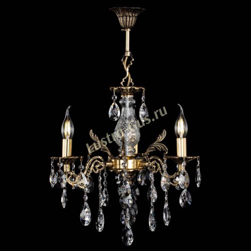 Люстра бронзовая Алфея №3/2 Звездочка в Кирове Гусь Хрустальный