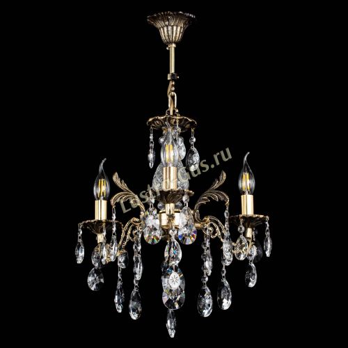 Люстра бронзовая Алфея №3/2 Звездочка в Кирове Гусь Хрустальный