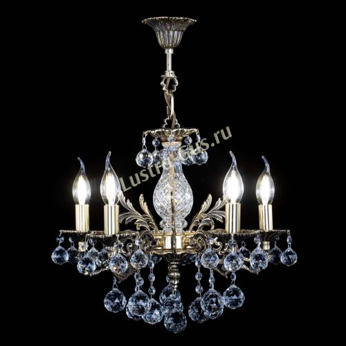 Люстра бронзовая Алфея №5/1 Шар в Кирове Гусь Хрустальный