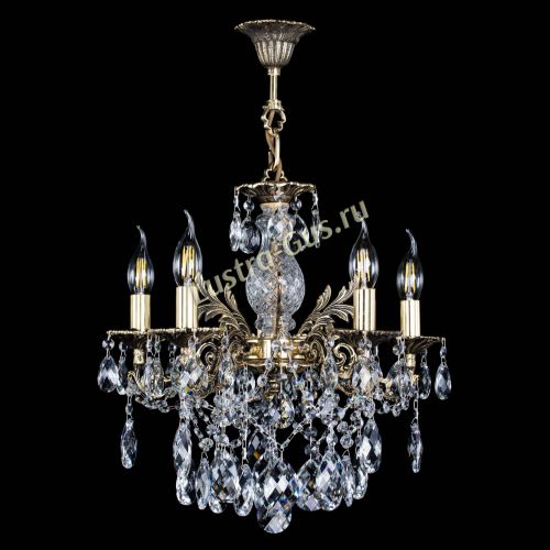 Люстра бронзовая Алфея №5/3 Баден в Кирове Гусь Хрустальный