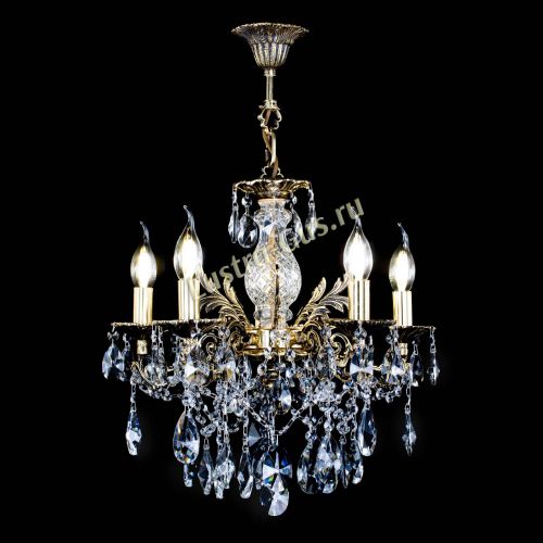 Люстра бронзовая Алфея №5/3 Лучик в Кирове Гусь Хрустальный