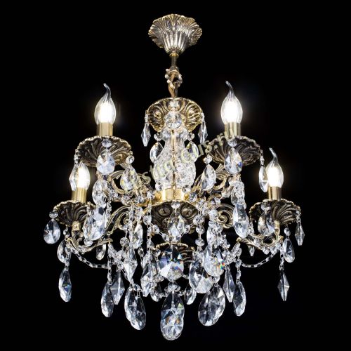 Люстра бронзовая Алфея №5/3 Лучик в Кирове Гусь Хрустальный