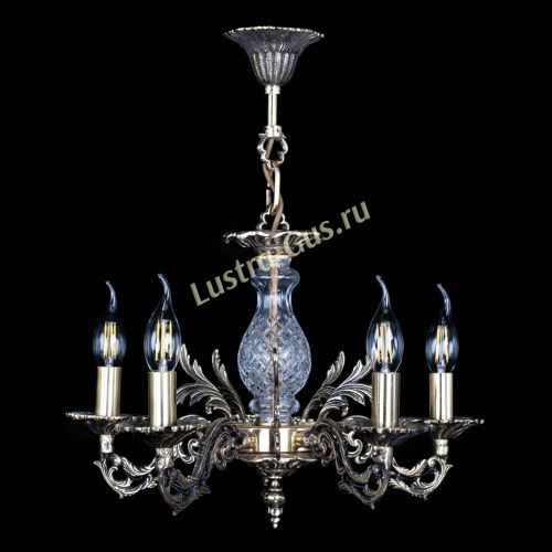Люстра бронзовая Алфея №5/1 Журавлик в Кирове Гусь Хрустальный