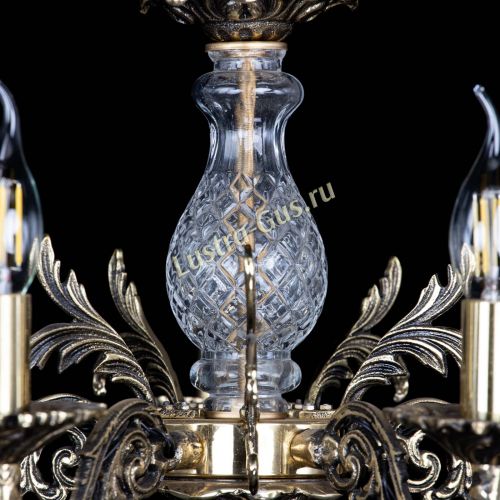 Люстра бронзовая Алфея №5/1 Журавлик в Кирове Гусь Хрустальный
