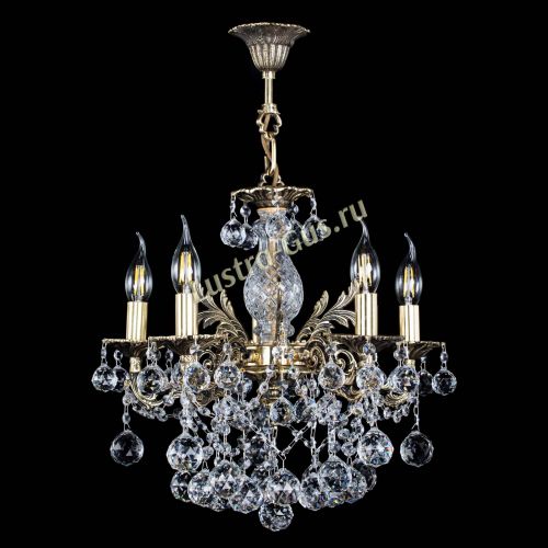 Люстра бронзовая Алфея №5/3 Шар в Кирове Гусь Хрустальный