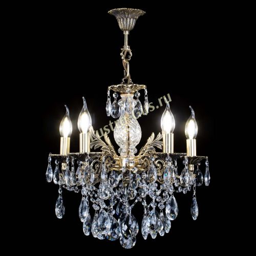 Люстра бронзовая Алфея №5/3 Журавлик в Кирове Гусь Хрустальный