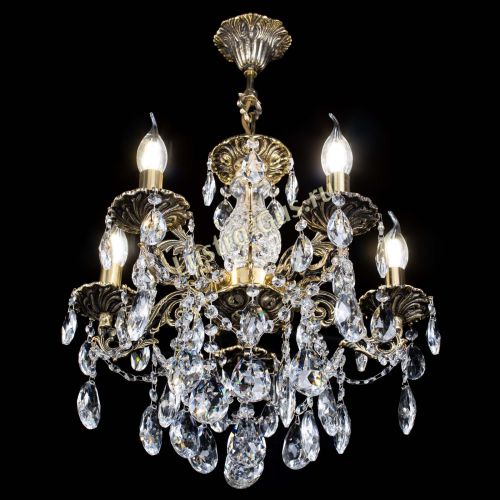 Люстра бронзовая Алфея №5/3 Журавлик в Кирове Гусь Хрустальный