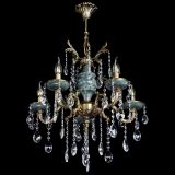 Люстра бронзовая Алфея №5 "Малахит" баден в Кирове