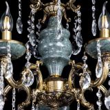 Люстра бронзовая Алфея №5 "Малахит" баден в Кирове