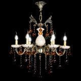 Люстра бронзовая Алфея №6 с камнем шар чайная в Кирове