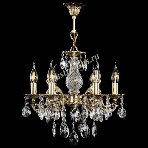 Люстра бронзовая Алфея №6/1 Баден в Кирове Гусь Хрустальный