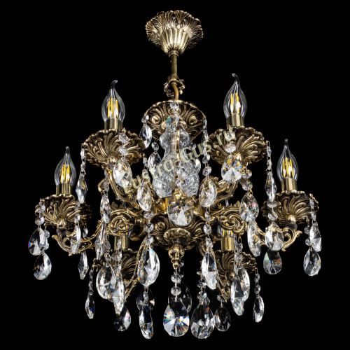 Люстра бронзовая Алфея №6/1 Лучик в Кирове Гусь Хрустальный