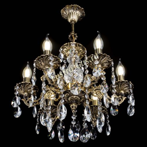 Люстра бронзовая Алфея №6/1 Лучик в Кирове Гусь Хрустальный