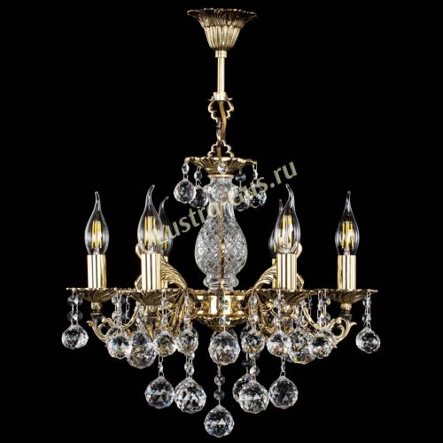 Люстра бронзовая Алфея №6/1 Шар в Кирове Гусь Хрустальный