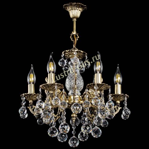 Люстра бронзовая Алфея №6/1 Шар в Кирове Гусь Хрустальный