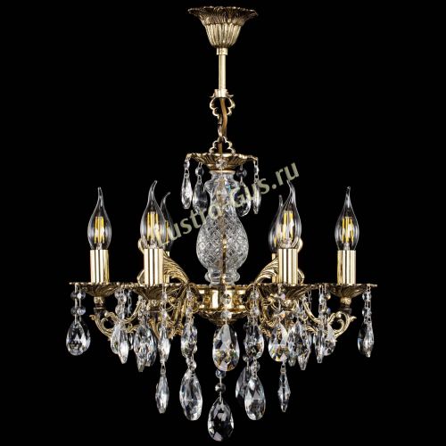 Люстра бронзовая Алфея №6/1 Журавлик в Кирове Гусь Хрустальный