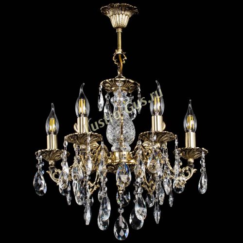 Люстра бронзовая Алфея №6/1 Журавлик в Кирове Гусь Хрустальный