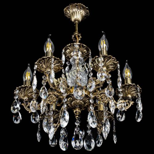 Люстра бронзовая Алфея №6/1 Журавлик в Кирове Гусь Хрустальный