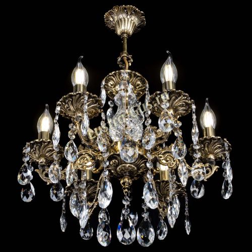 Люстра бронзовая Алфея №6/1 Журавлик в Кирове Гусь Хрустальный