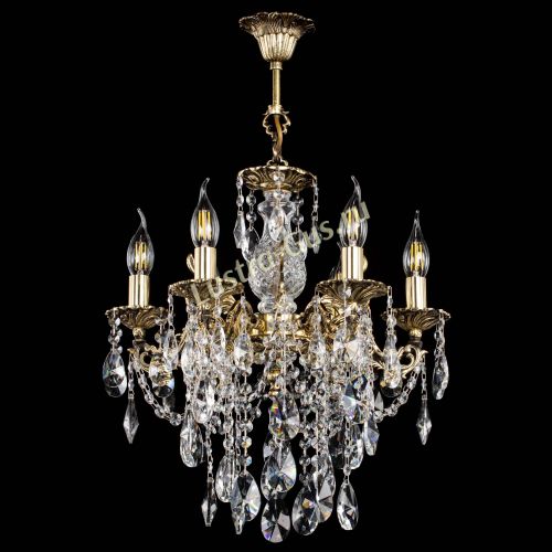 Люстра бронзовая Алфея №6/3 Лучик в Кирове Гусь Хрустальный