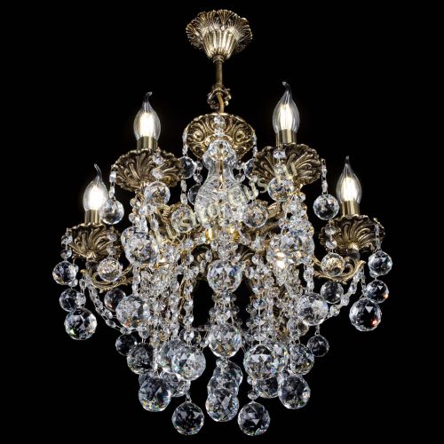 Люстра бронзовая Алфея №6/3 Шар в Кирове Гусь Хрустальный