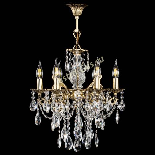 Люстра бронзовая Алфея №6/3 Журавлик в Кирове Гусь Хрустальный