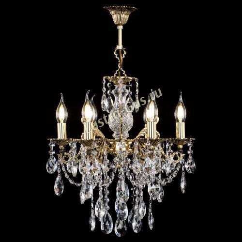 Люстра бронзовая Алфея №6/3 Журавлик в Кирове Гусь Хрустальный