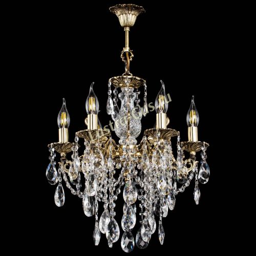 Люстра бронзовая Алфея №6/3 Журавлик в Кирове Гусь Хрустальный