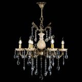 Люстра бронзовая Алфея №6 с камнем шар в Кирове