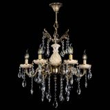 Люстра бронзовая Алфея №6 с камнем шар в Кирове