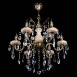 Люстра Алфея №6 с камнем журавлик в Кирове