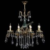 Люстра бронзовая Алфея Малахит №8 баден в Кирове